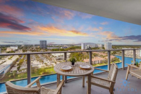 Luxury 1Br-Front Intracoastal View Balcony - Pools